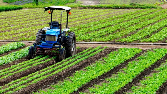 tractor fitted with a tracklogix gps tracker