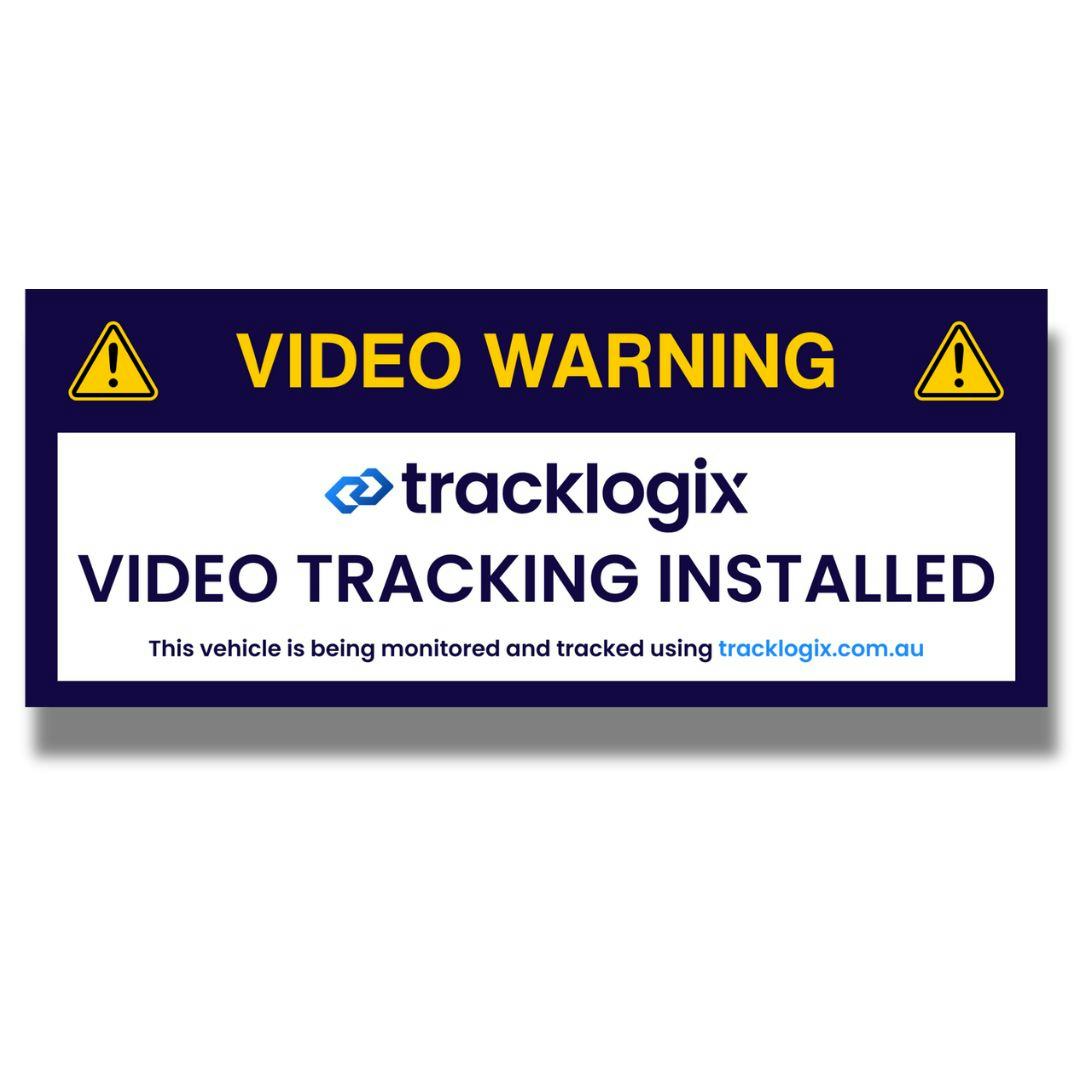 Tracklogix Dash Cam Stickers